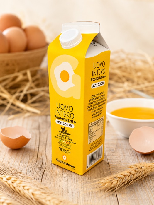 Confezione di uovo intero pastorizzato SpeedyEggs, formato 1 kg